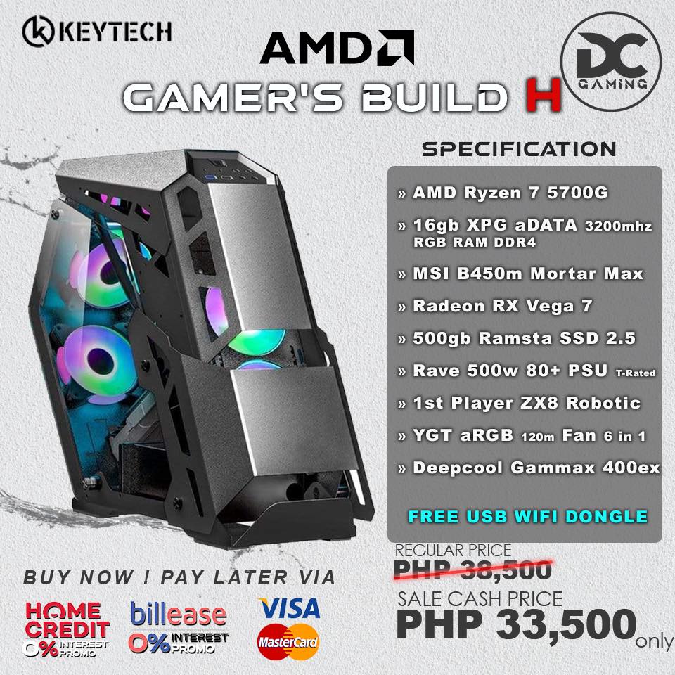  AMD Ryzen 7 System unit