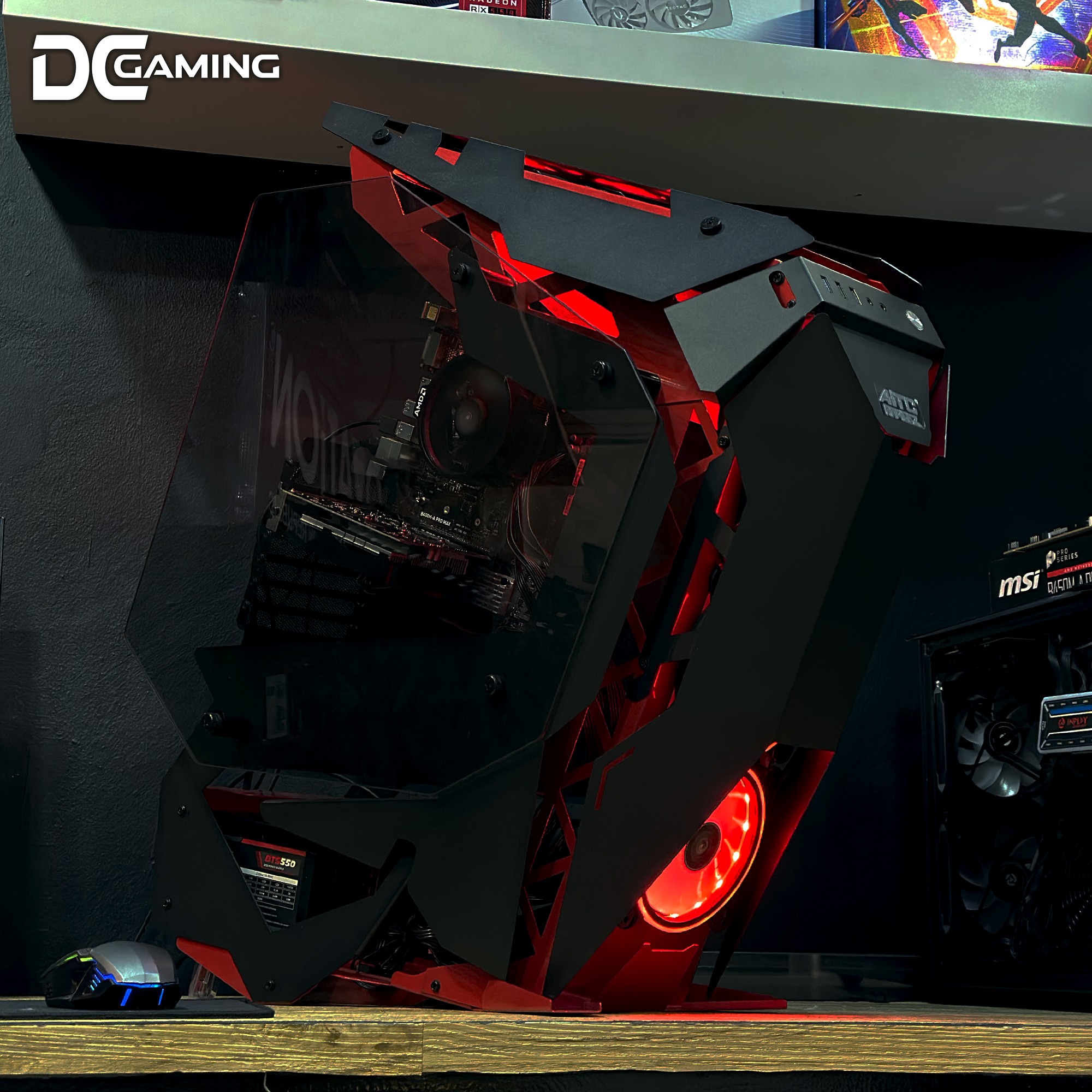 AMD Ryzen 5 5500 - RX 550 4GB Gaming PC w/ Videocard