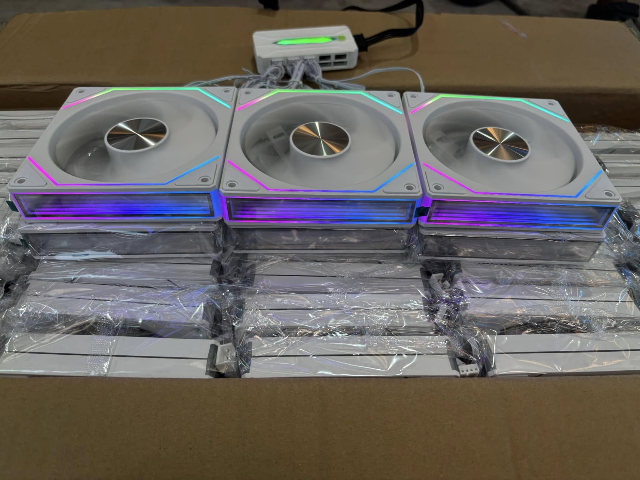 MMA 011 aRGB SIngle Fans | WHITE