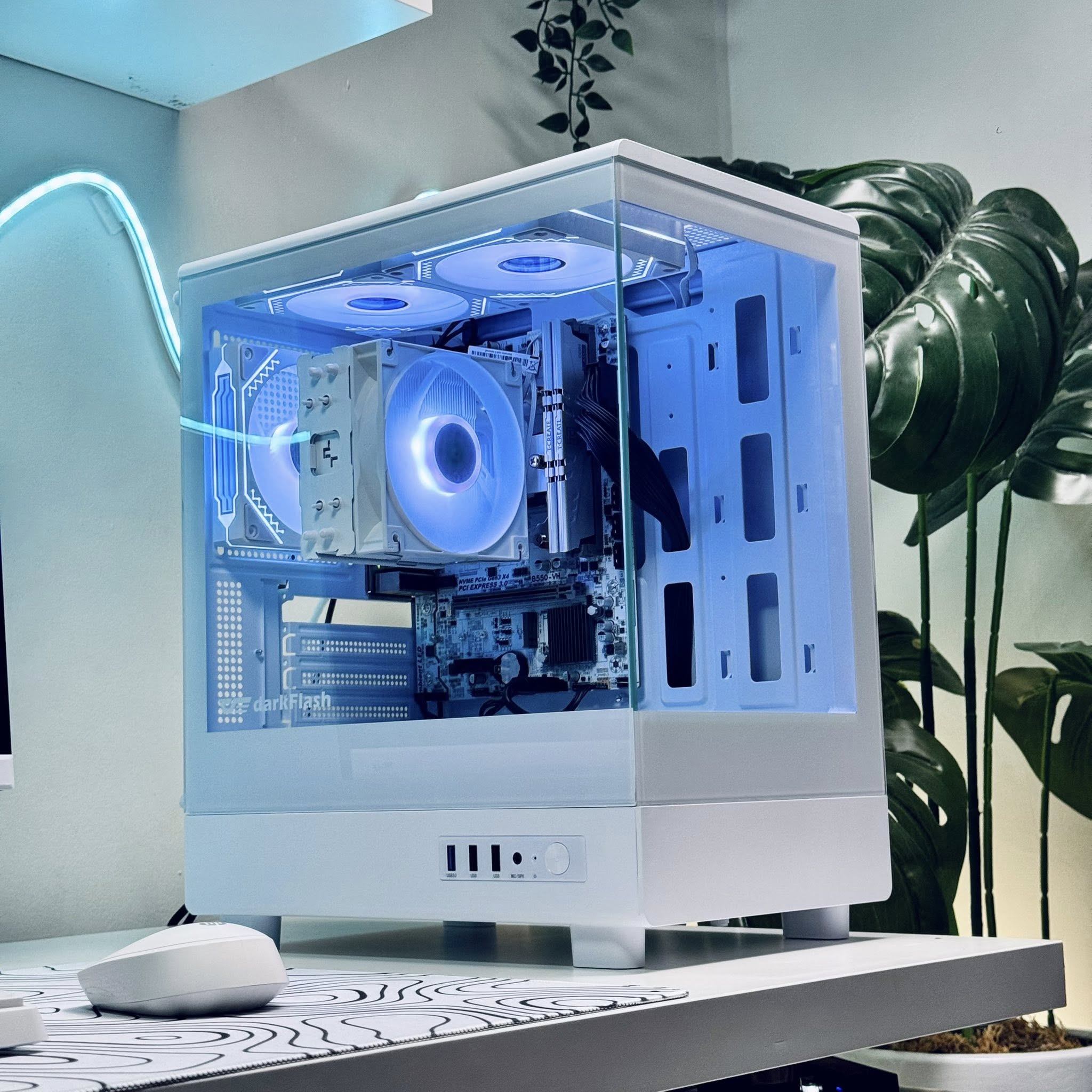 AMD R7 5700G x 16GB RAM | Ice Out PC Build