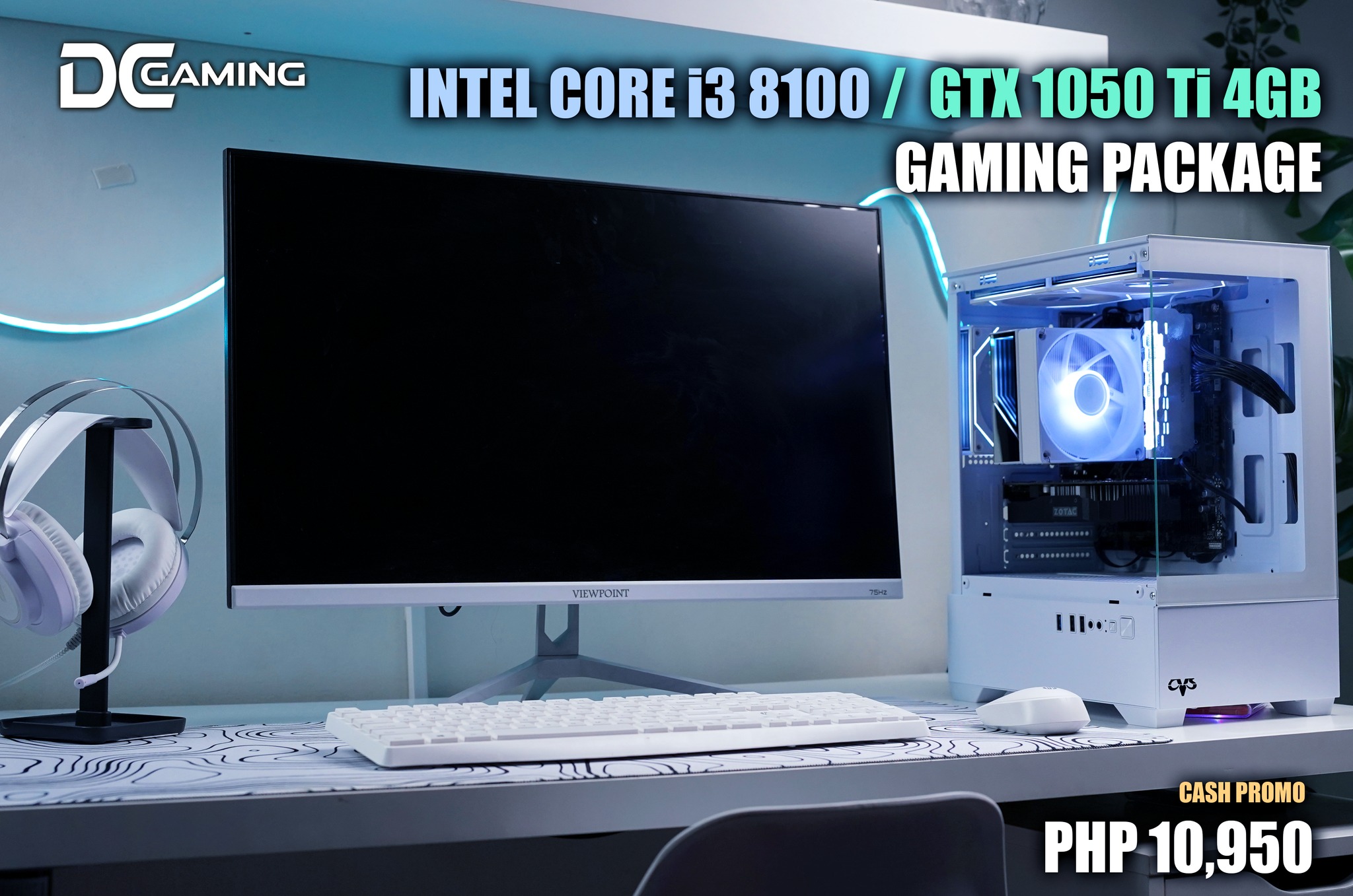 Intel Core i3 8100 + Zotac GTX 1050 Ti 4GB | Gaming / Editing - PC Build