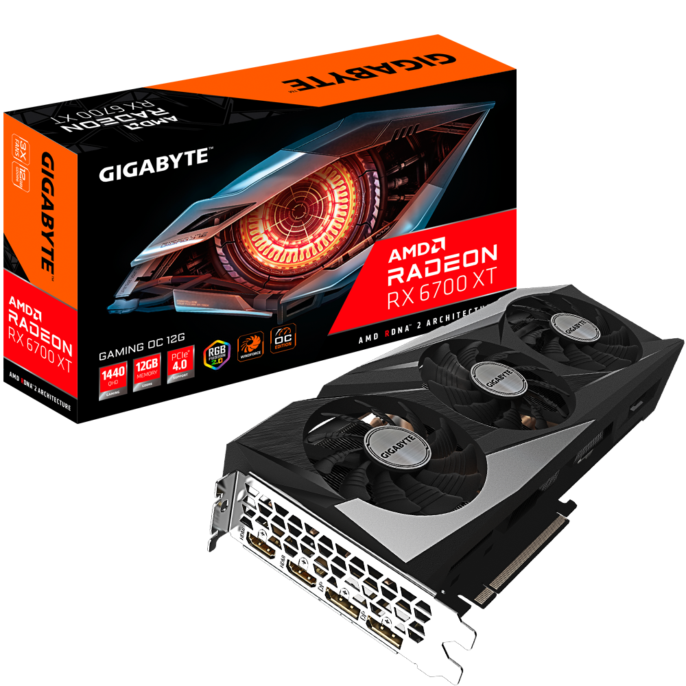 Gigabyte RX 6700 XT GAMING OC 12G | USED