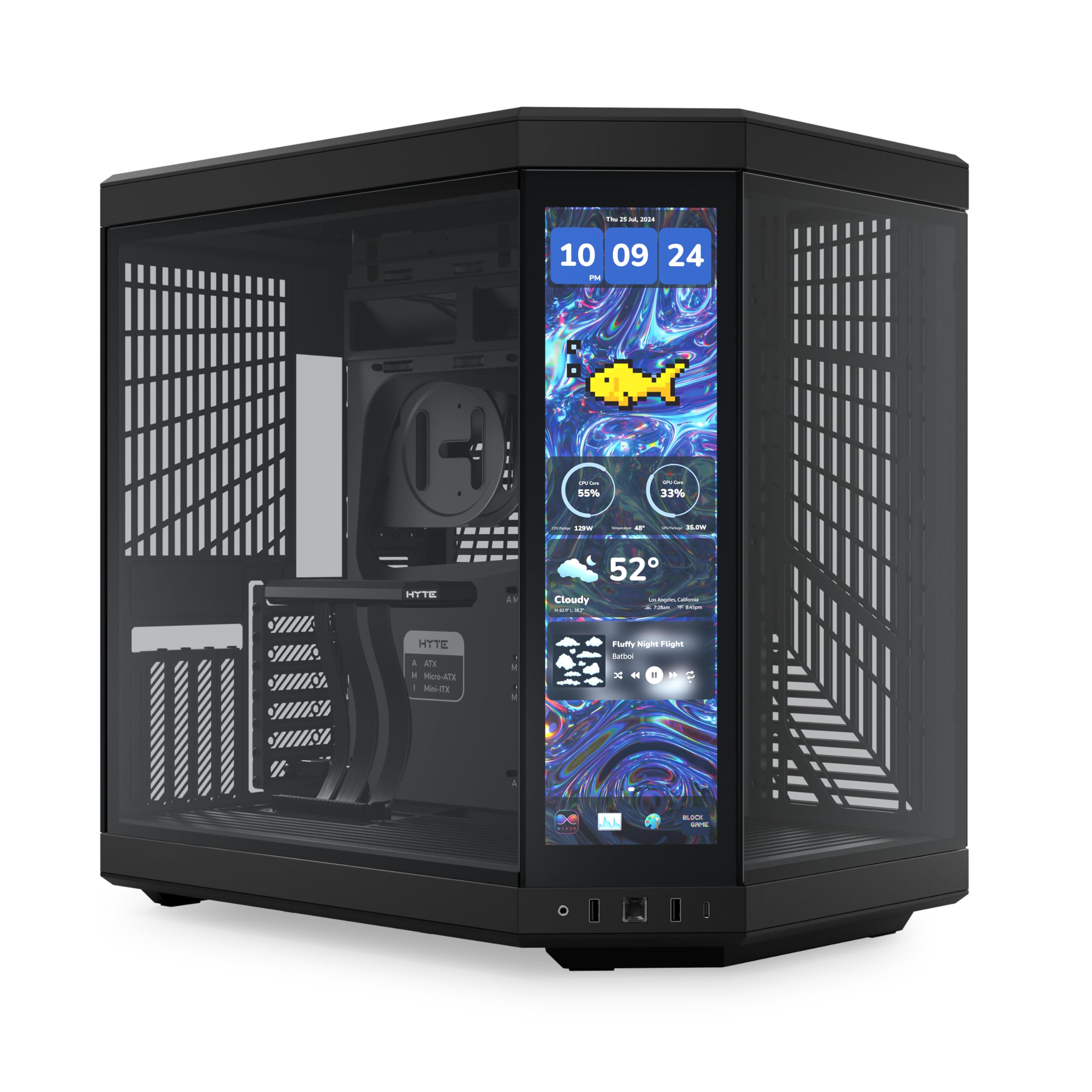 HYTE Y70 Touch infinite - Mid tower - extended ATX