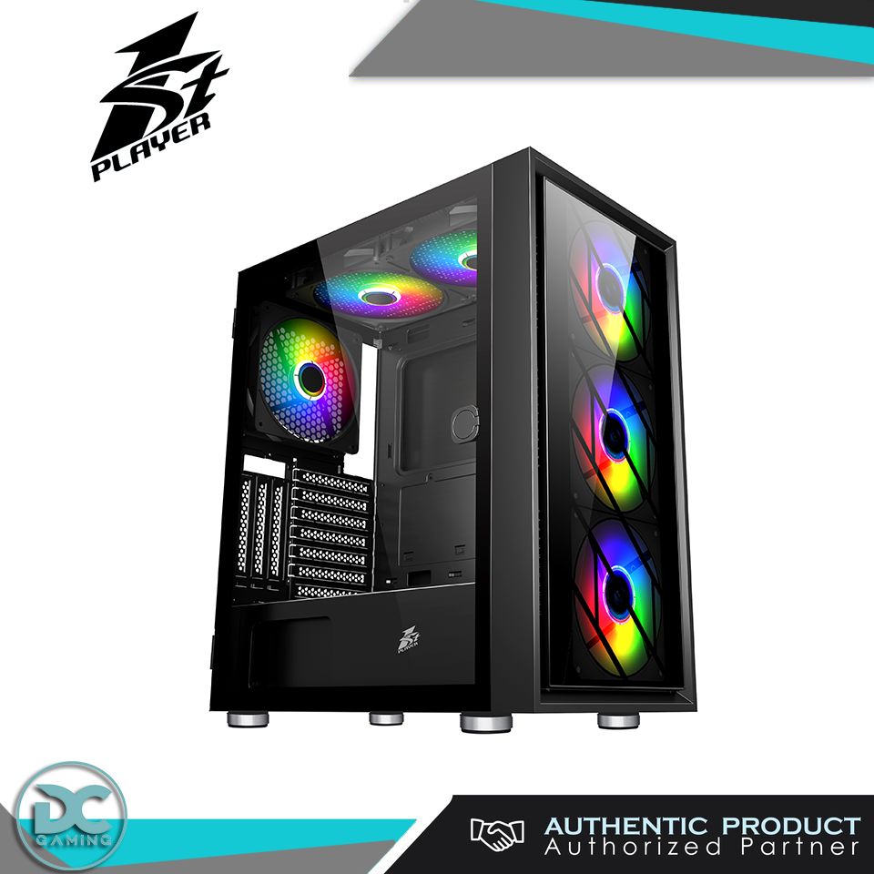 1st Player AR-7 Glass Mid Tower Gaming Chasis ATX