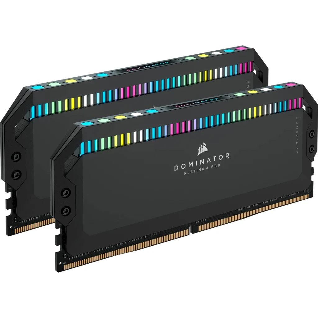CORSAIR DOMINATOR PLATINUM RGB 32GB (2x16GB) DDR5 DRAM 5200MHz