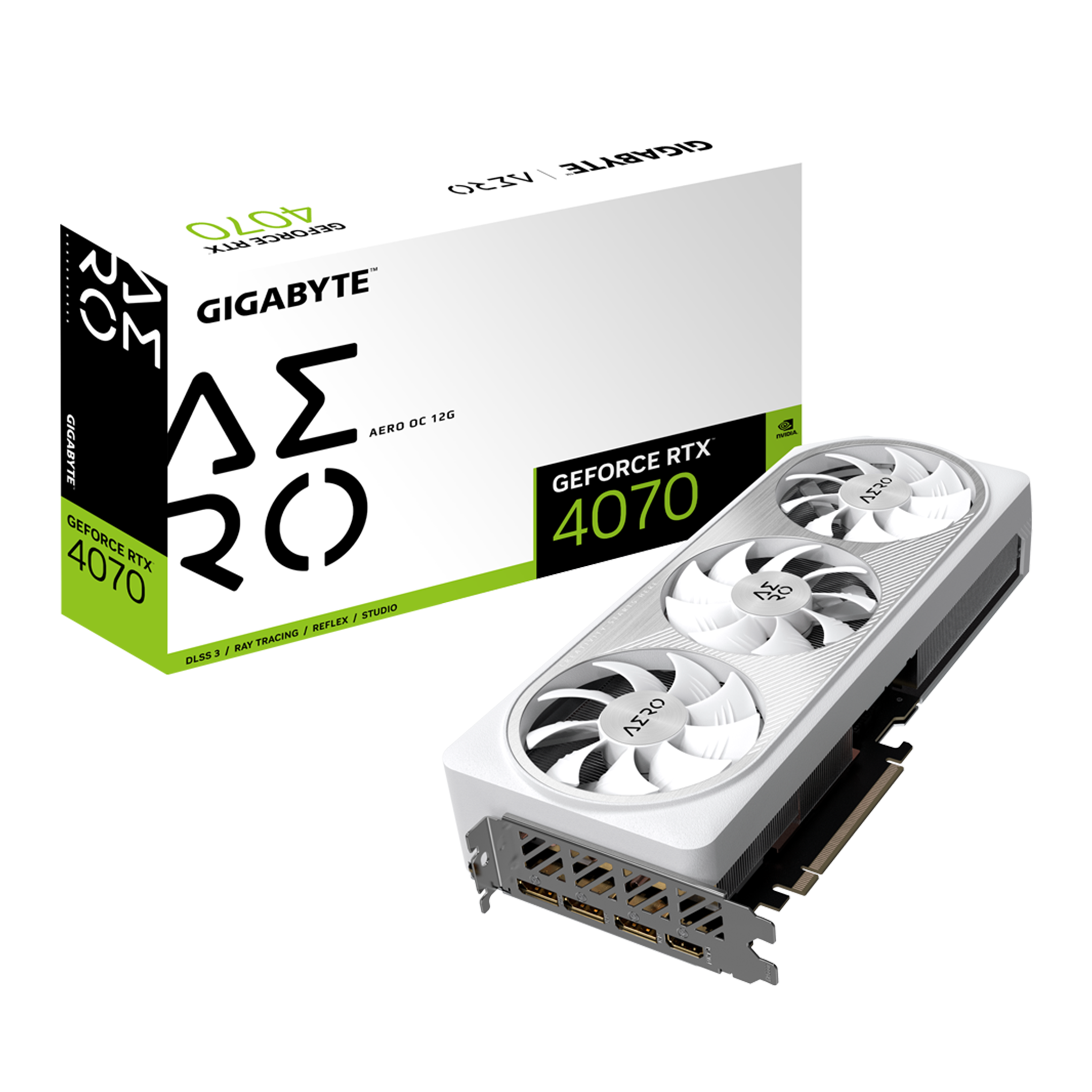 GIGABYTE GEFORCE RTX 4070 AERO OC 12G