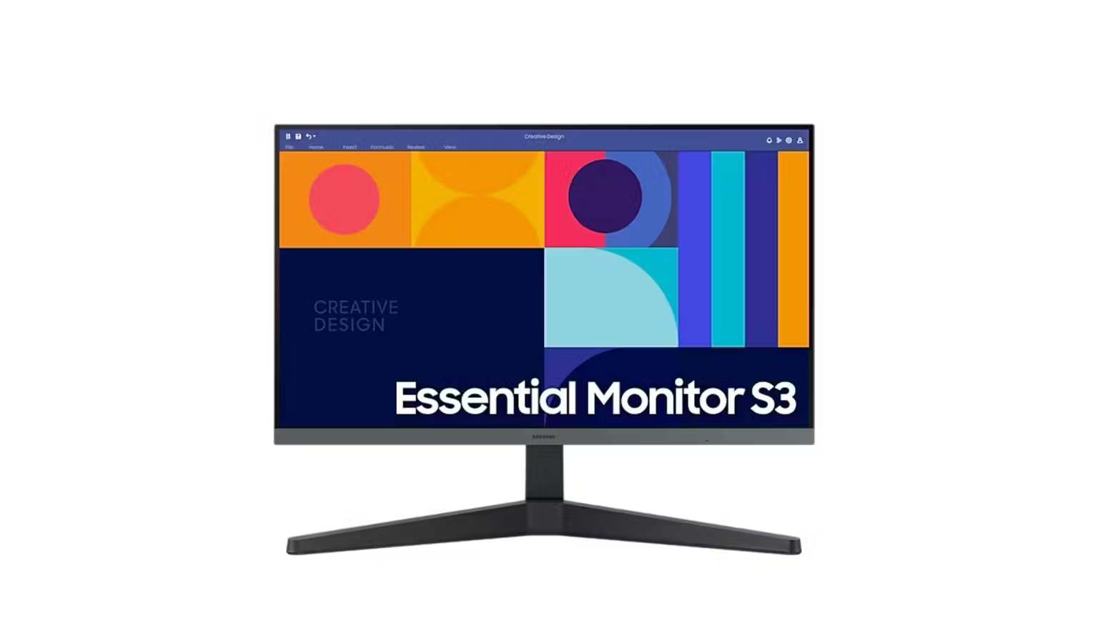 Samsung Essential S3  24" (1920X1080) FHD 100Hz 4ms GTG AMD Freesync Gaming Monitor