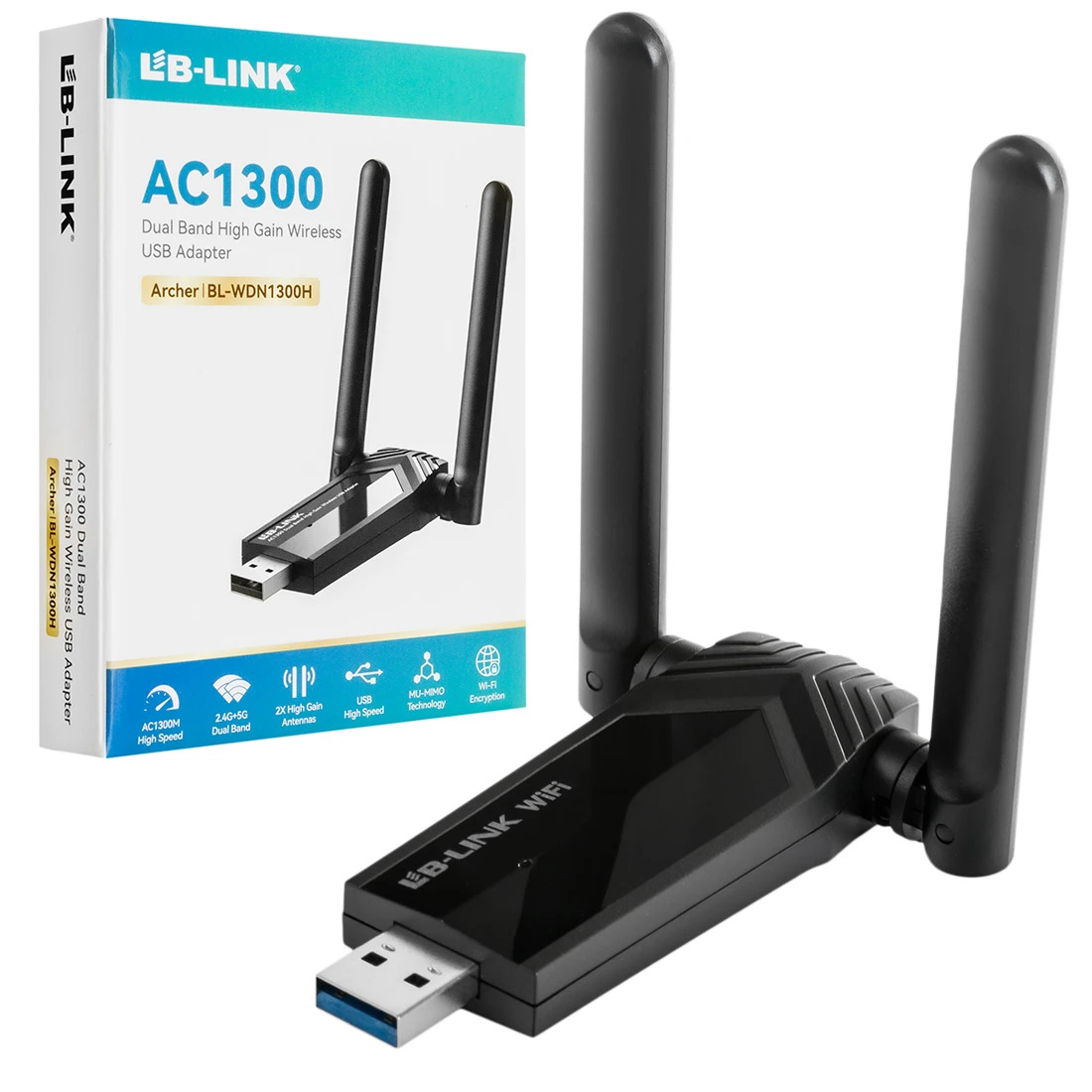 LB Link AC1300 5Ghz WiFI Dongle