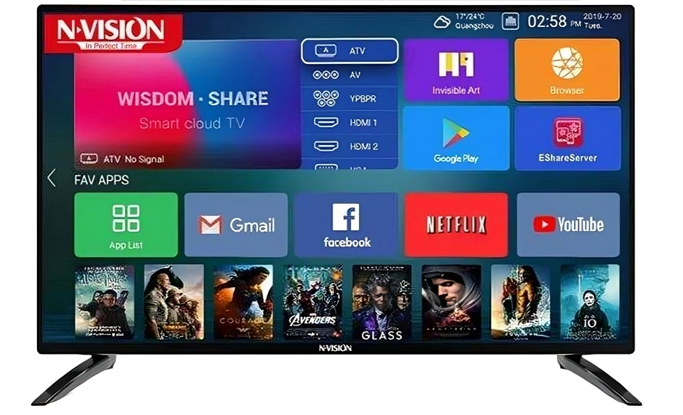 NVISION S43MD 43" FHD SMART ANDROID TV 14.0
